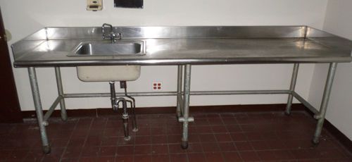 STAINLESS STEEL SINK WITH PREP STATION