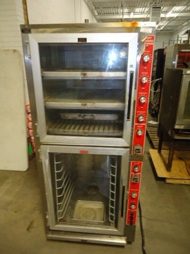 HD COMMERCIAL SUPER SYSTEM ELECTRIC BAKERY OVEN WITH PROOFER 2 IN 1 ON CASTER