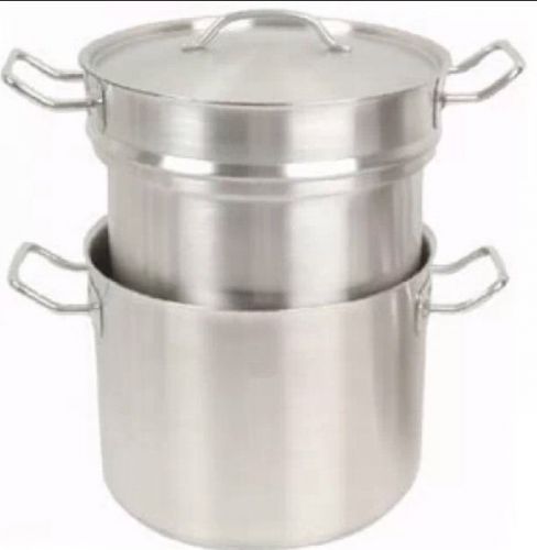 12 qt Double Boiler With Cover - SLDB012