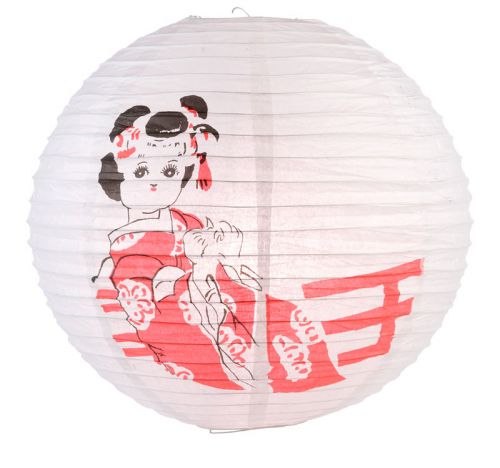 16&#034; Geisha Paper Lantern