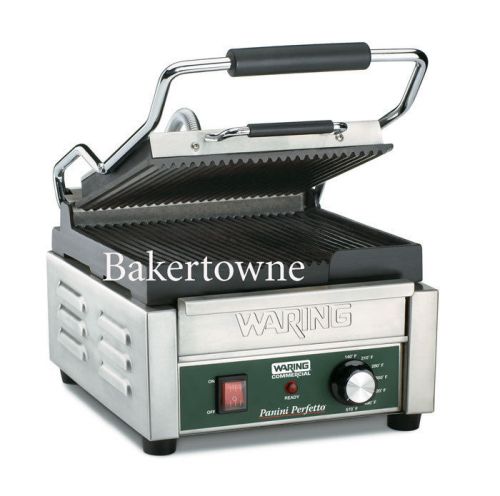 WARING WPG150 Commercial Panini Press Sandwich Grill NEW With Warranty