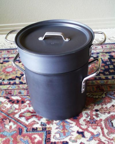 Calphalon 3-piece 12 qt stock pot steamer set - outstanding condition for sale