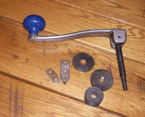 Sysco size no.1 can opener parts; handle,cutter blade,grip wheel for sale
