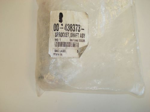Hobart meat grinder 4346, 4352, sprocket shaft assy. # 00-438373 new sealed oem for sale