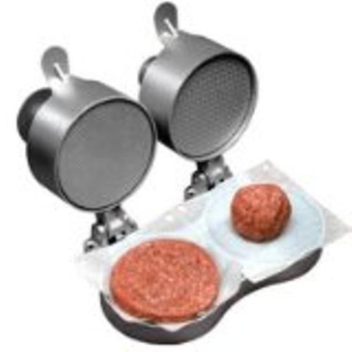 Double hamburger patty maker - burger press - non-stick for sale