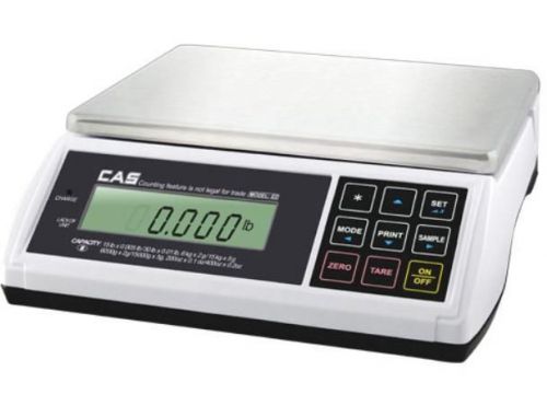 CAS ED-60 60X0.02 lb,Checkweigher Counting Scale,NTEP Legal for Trade,Dual,NEW