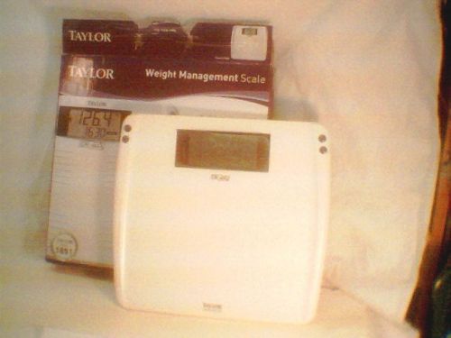 weight scale TAYLOR model 7206 up to 440 lbs