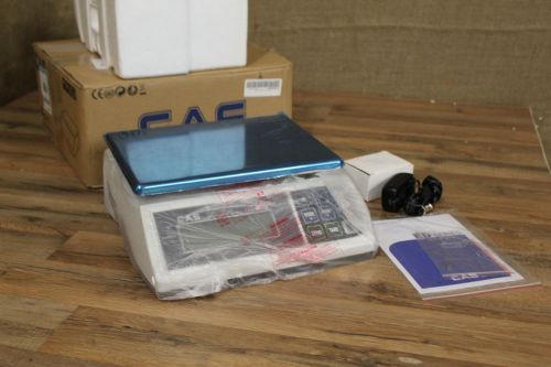 CAS S-2000 Jr Price Computing Scale with LCD Display 60 lbs