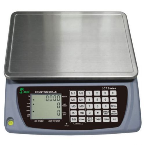 Tree LCT-16 Large Bench Counting Scale 16lb x 0.0005lb Lab Food Postal
