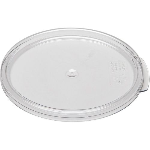 Cambro medium 2 and 4 qt. camwear lids, 12pk clear rfscwc2-135 for sale