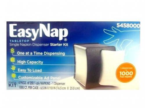 EasyNap Napkin Dispenser Starter Kit w/ 1000 Napkins