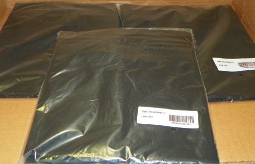 Front of the House Waist Apron 24&#034;L x 12&#034;W (Lot of 3) Black