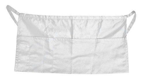 New update international wap-wh cotton twill waist apron  white for sale