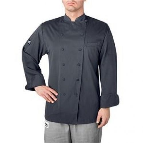 5070-GY Gray Windsor Chef Jacket Size XS