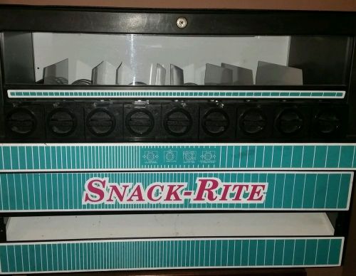 Mechanical Tabletop Vending Machine for Candy Chips Snacks 9 Select with Light