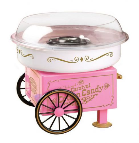 Cotton Candy Maker Machine Electric Sugar Free Hard Candy Nostalgia Party NEW