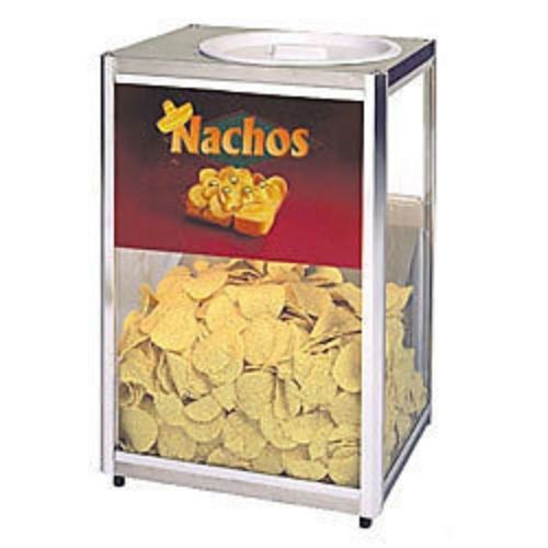 Gold metal 15.5&#034; nacho chip merchandiser/warmer 2185st for sale