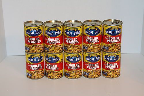 Peanut Patch Green Boiled Peanuts (10 Cans) (Cajun)