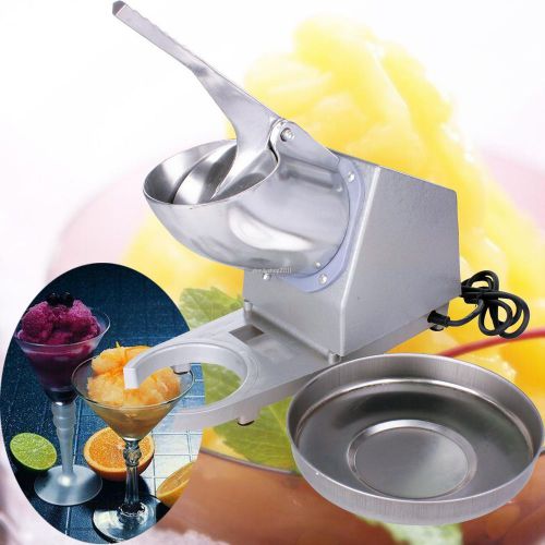 300w ice shaver crusher electric machine shaved snow cone maker for cold drinks for sale
