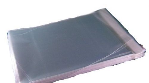 500 8x10  self seal flap tape clear poly bags polypropylene opp bags 1.5 mil for sale