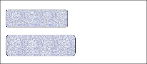 Double window #10 envelopes address windows 24ww in stock 1000/lot tinted inside for sale