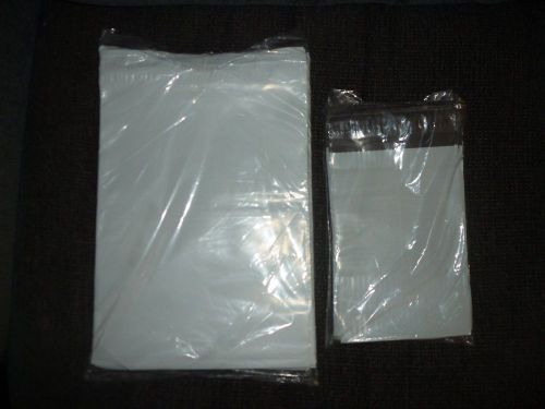 100 10x13 + 25 6x9 Plastic Shipping Bags Mailing Bags Poly Mailers Self Sealing