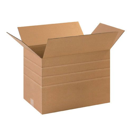 Box partners multi depth corrugated boxes 12&#034; x 9&#034; x 6&#034;, 4&#034;, 2&#034; for sale