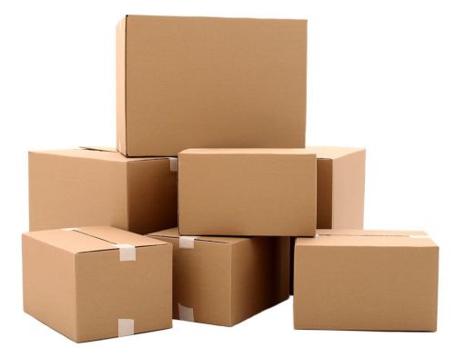 25 pcs. 4&#034;x4&#034;x4&#034; corrugated packing cardboard mailing shipping boxes box for sale