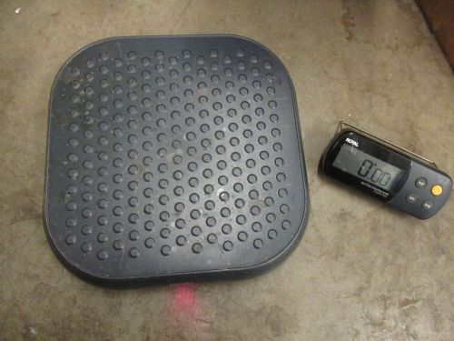 ROYAL EX315W shipping scale max 315 LBS 9V wireless monitor USED (349)