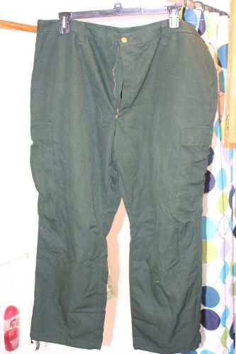 Green Nomex fire pants size 40-44X30