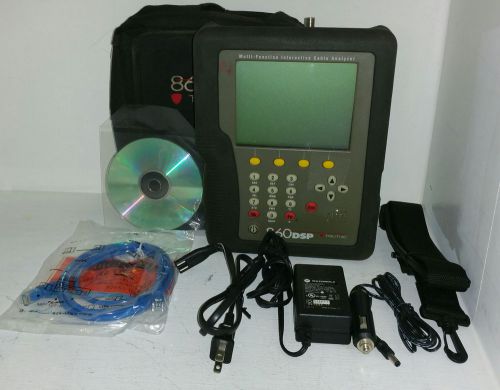 Trilithic 860 DSP 860  DSPI Triple Play Cable Meter Power Pack Docsis 2.0