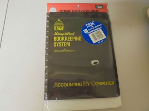 DOME IBM &amp; Commodor Simplified Book Keeping  System Accounting  Computer