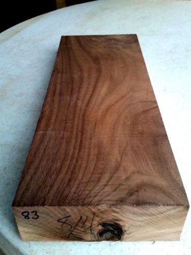 Thick 8/4 black walnut board 17 x 5.75 x 2in. wood lumber (sku:#l-83) for sale