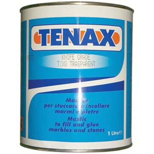 Tenax 1 liter Solid Transparent Glue Type H Granite or Stone  Polyester Adhesive