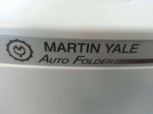 Martin Yale Industries 1217A Auto Folder (for parts only)