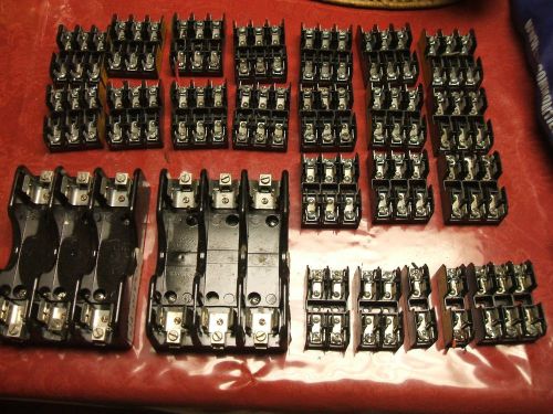Huge lot-bussman cooper ind h.d 60a/30a fb3621r/bm6033pq/bm6032pq=electric fuse for sale
