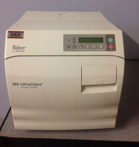 Midmark Ritter M9 Ultraclave Automatic Sterilizer Autoclave