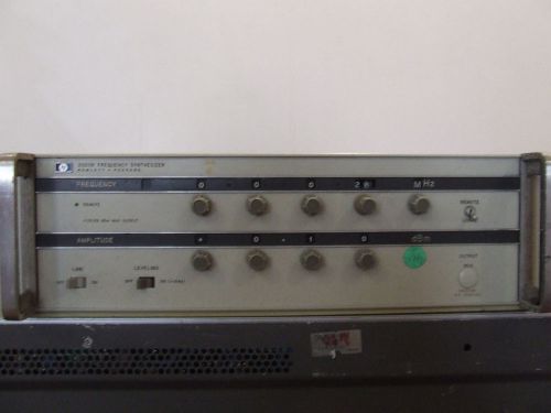 HP 3320B Frequency Synthesizer 0.01Hz-13MHz +26.99dBm Opt H07, 6