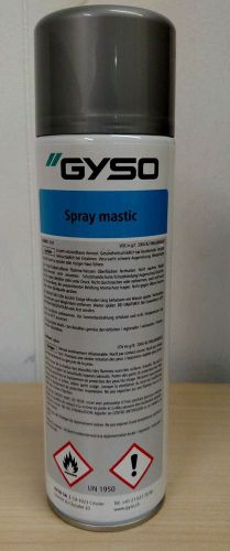 Lot of 2 cans of GYSO Spray Mastic sealer