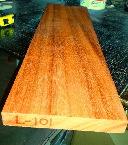4/4 padauk board 24.25 x 6.25 x ~1 in. wood lumber (sku:#l-101) for sale