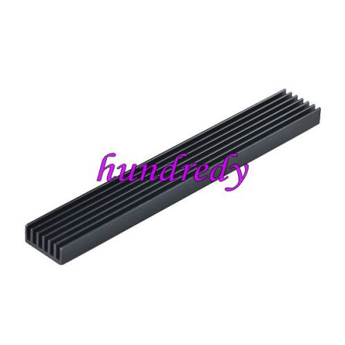5x 100x14x6mm diy high quality aluminum heat sink router radiator cooling fin for sale
