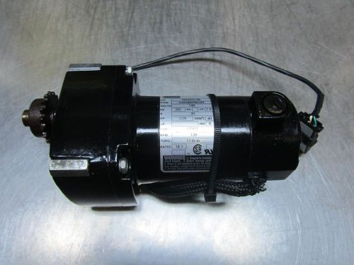 Bodine Electric Company Motor 24A2BEPM-D3 Gearmotor 130V  1/29 HP with sprocket