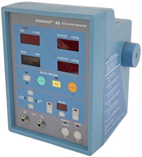 Critikon 9300 dinamap xl vital signs non-invasive blood pressure monitor parts for sale