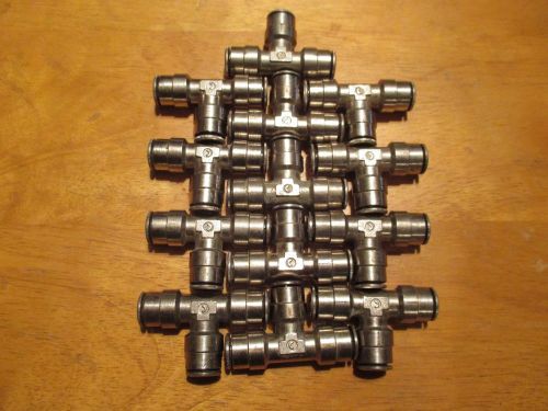13- 3/8&#034; Camozzi pneumatic push to connect fittings