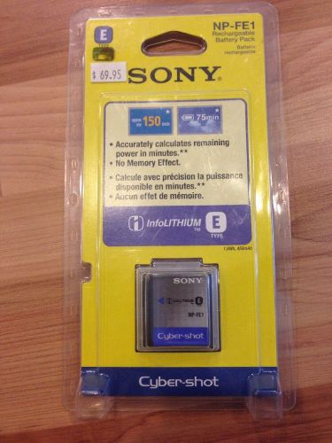 SONY  NP-FE1 BATTERY PACK RECHARGEABLE