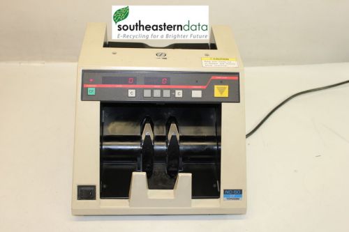 Toyocom NC-50 Bank Note Currency Cash Counter