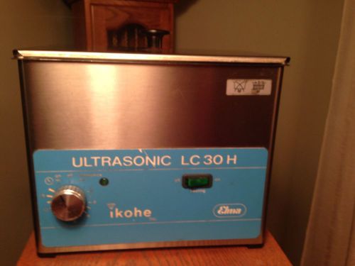 Professiuonal Ultrasonic Cleaner, ELMA  Model LC 30 H   Works just fine...