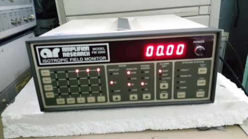 AR Amplifier Research FM2000 Isotropic Field Monitor