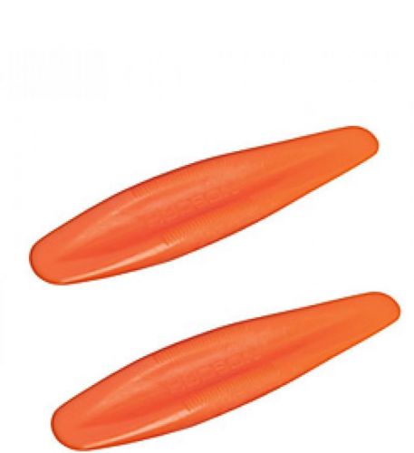 Orange Bite Stick Disposable Plastic Bite Block Tongue Depressor Pack of 2