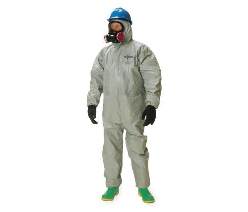 Dupont hooded tychem(r) f, gray, socks, 2xl, pk 6 item # 2rku3 for sale